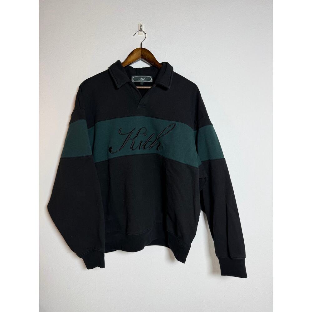 Kith Color-Blocked Nelson Collared Pullover